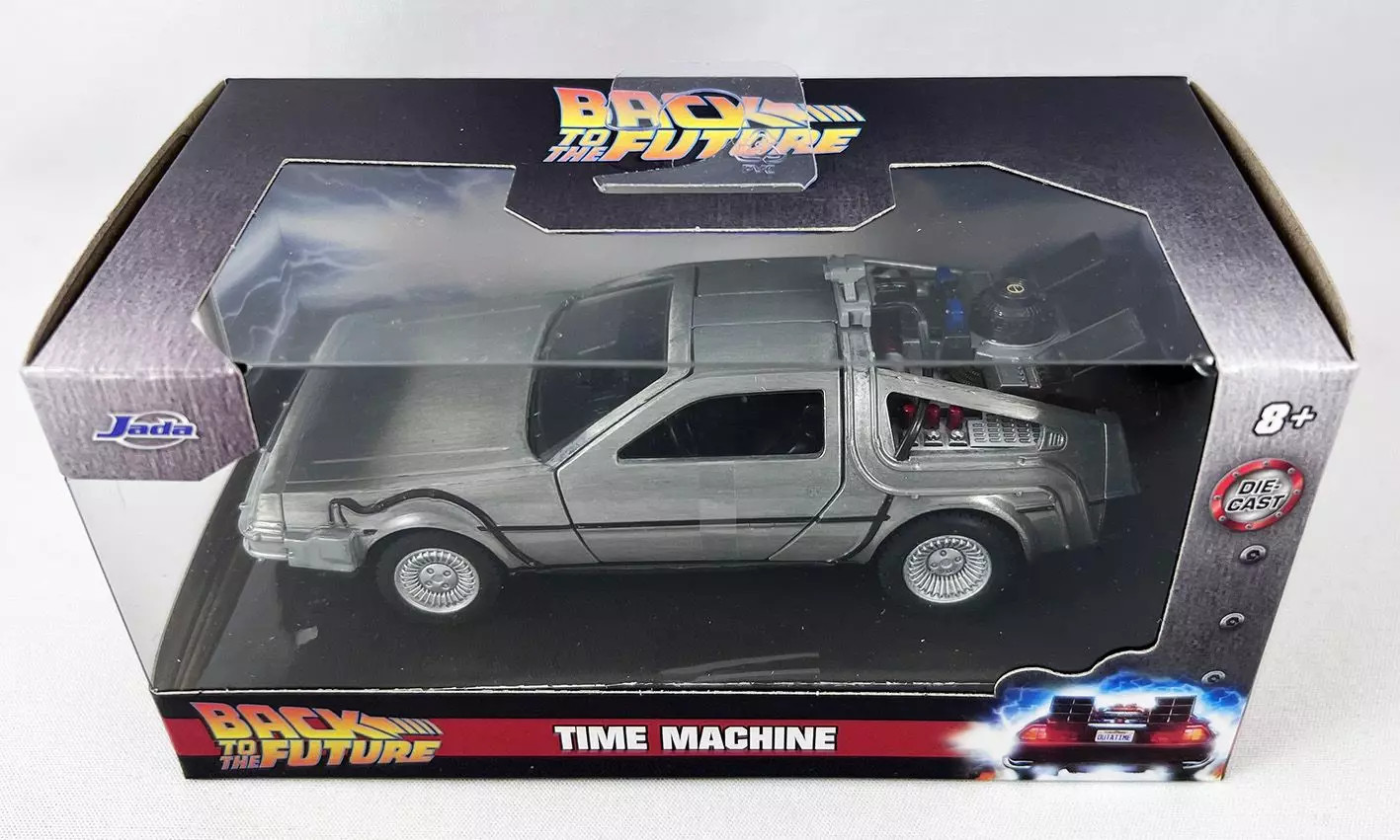 Delorean Retour vers le Futur 1/32ème Jada voiture miniature de collection Part.1