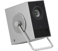 LG CineBeam Q HU710PB Smart 4K Ultra HD Mini Projector - Screen size: Up to 120