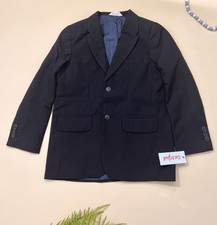 Boys Blazer Size 8H Cat Jack Black Color Black Buttons Uniform/ NWT