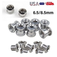 MTB Road Bike Chainring Bolts Steel Single Double Triple Speed Screw 6.5/8.5mm