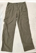 5.11 Tactical Series Pants Men's Sz 38x34 Green Utility Cargo TAC-143