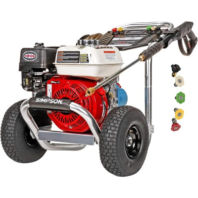 #ad Gas Pressure Washer 3400 PSI 2.5 GPM Honda GX200 ALH3228 S Simpson Cleaning Hose $1305.99