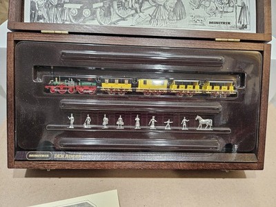 MINITRIX N-SCALE DER ADLER ANNIVERSARY SET MIB; CIRCA 1985