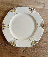 Ceramic Porcelain High Tea Cake Plate. Marigold Princess Shafe By Albert Meakin