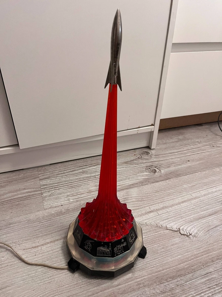 Rocket Lamp In Russian & Soviet Space Program Collectibles for