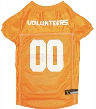 Pets First NCAA Dog & Cat Mesh Jersey, Tennessee Volunteers, Large