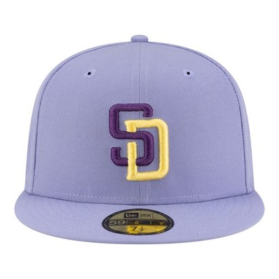 Men's New Era Light Purple San Diego Padres Lavender Bloom 59FIFTY