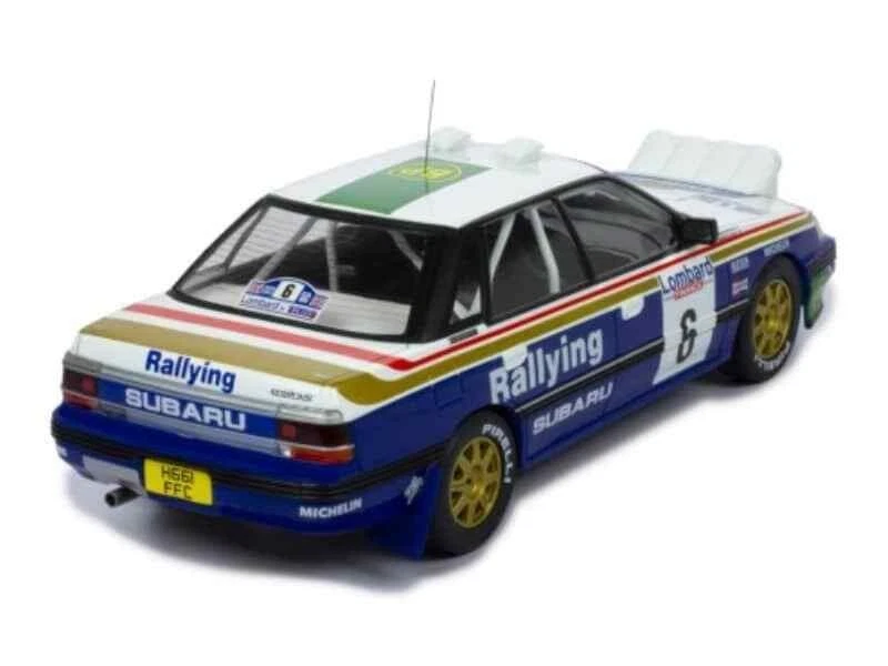 IXO - Subaru Legacy 1/18 RS #6 Rothmans Racing RAC Rally 1991 M.Allan/I.Kivimäki Foto 2 de 4