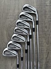 Titleist AP2 716 Forged 4-P Iron Set 7 Clubs RH Stiff Steel Shafts Silver/Black
