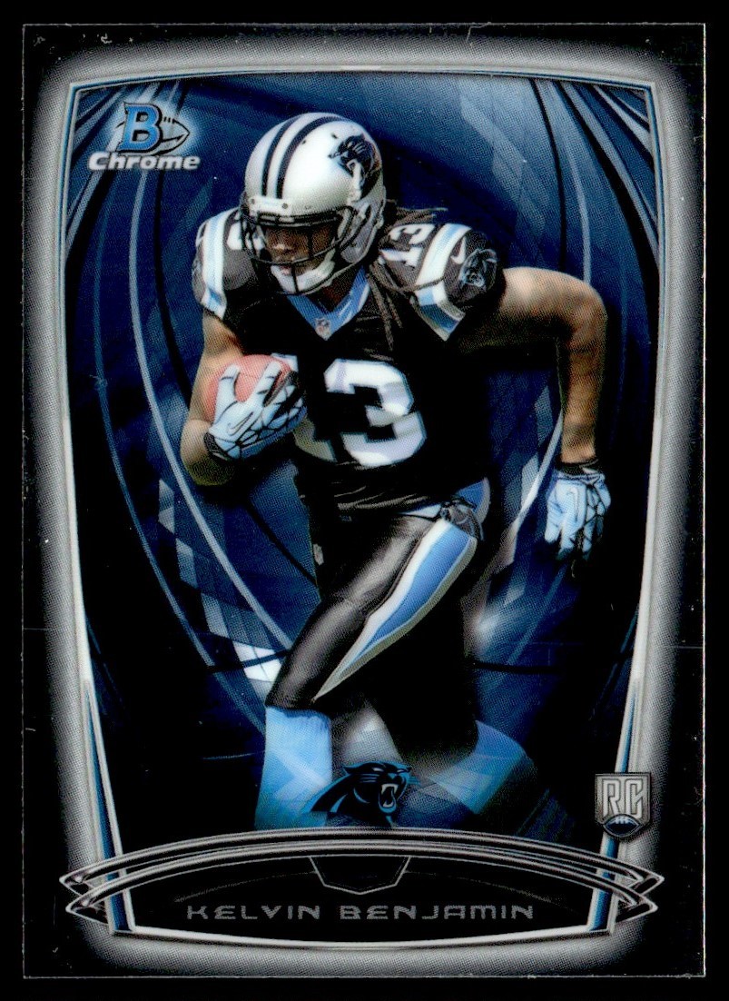 Kelvin Benjamin Bowman Chrome #180 Base