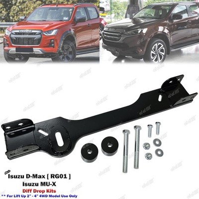Front Lift 2-4 Diff Drop Kits Fits Isuzu D-Max Dmax Pickup MU-X 4WD 2021-Onwards