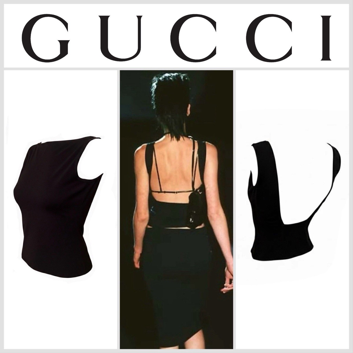 GUCCI By TOM FORD S/S 1998 Top 42 VINTAGE RARE | eBay