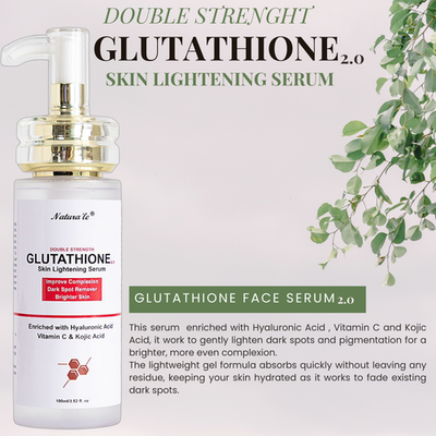 Glutathione Face Serum Skin Whitening Brightening Moisturize Dark Spot  Remover