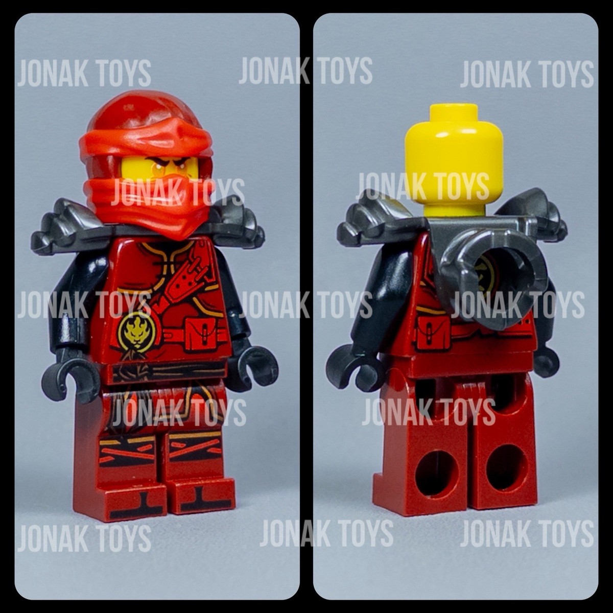 LEGO Ninjago Hands Of Time Kai W/ Custom Dual Heads | eBay