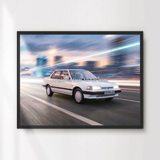 ROVER 200 CAR POSTER 1980s Cars Art Print Wall Picture A4 A3 A2 A1