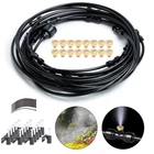 20Ft Misting Cooling System Patio Garden Mister Nozzle Irrigation Water Outdoor
