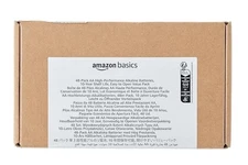 100 Amazon Basics AAA Alkaline High-Performance Batteries 1.5 Volt 10-Year Shelf