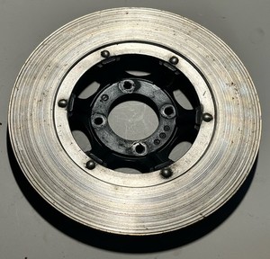 1974 74-76 Honda CB360 E OEM Front Disc Brake Rotor Removed From Running Cycle