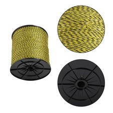 LABLT 5050ft 1540 Meters, 1/8 inch Upgraded Electric Fence Polywire 6 Strands