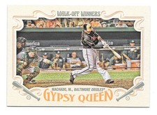 2016 Topps Gypsy Queen Walk Off Winners - BALTIMORE ORIOLES 