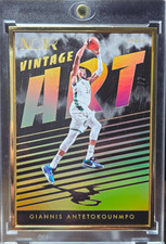 GIANNIS ANTETOKOUNMPO 2023-24 Panini Noir Vintage Art Gold Frame #'d 3/7!!!