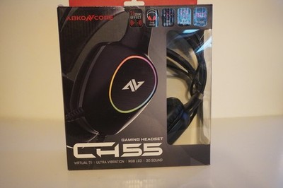 ABKOAVCORE CH55 REAL 7.1 Gaming Headset (Preowned) Ready to Ship!!