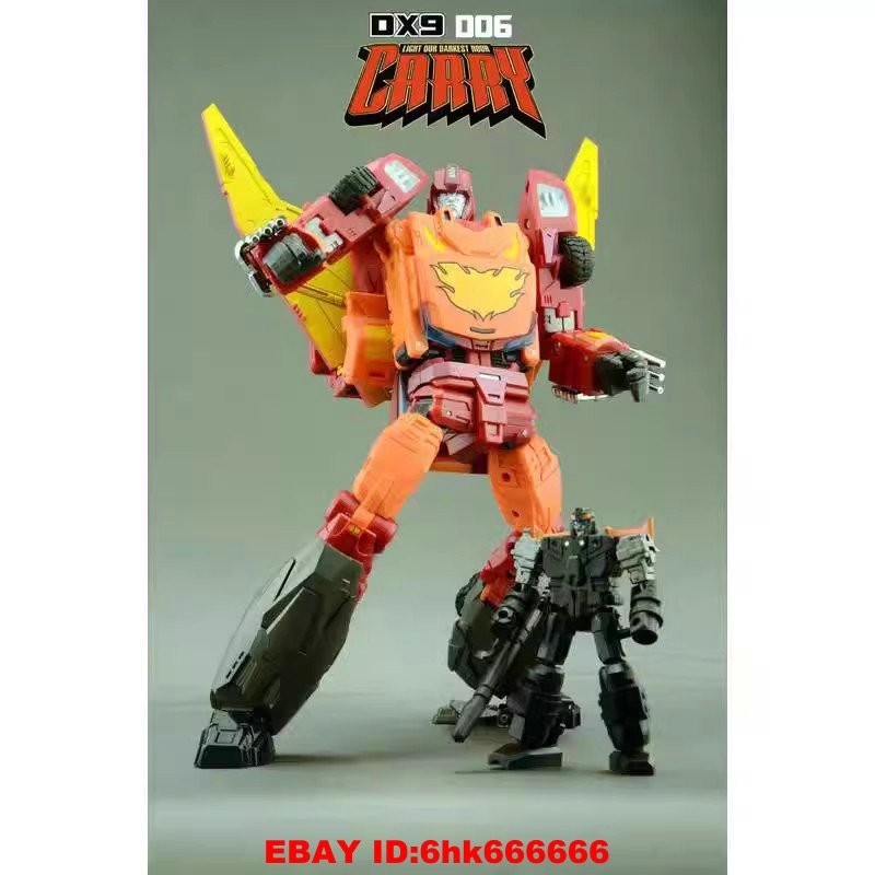DX9 TOYS New DX9 D06 Carry Hot Rod Rodimus Prime Figure in box | eBay