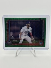 Topps 2025 Chrome Pro Debut Green Refractor Jeral Perez PDC-24 #36/99