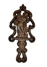 Antique Cast Iron Trivet, Jenny Lind, Sweedish Nightingale, Opera Singer