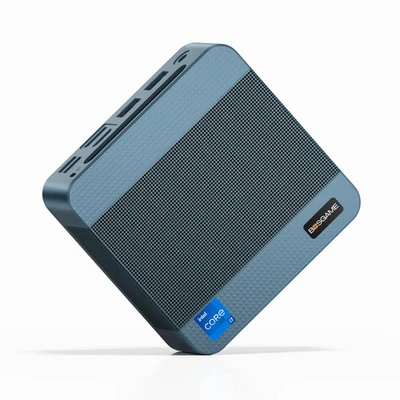 BOSGAME Mini PC Intel i9 12900H 32GB DDR5 1TB SSD WLAN BT HDMI WiFi6 4K Linux Win 11 Pro