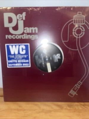 WC The Streets /Wanna Ride Vinyl Single 12inch Def Jam Nate Dogg Ice Cube Sealed