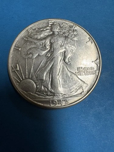 1942 Walking Liberty Half - Uncirculated - Original Mint Luster