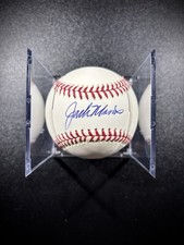 Jack Morris Signed Baseball DC Sports Authentication 