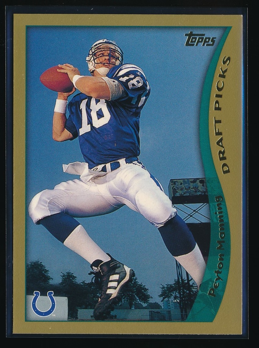 Peyton Manning 1998 Topps Draft Picks #360 RC Rookie