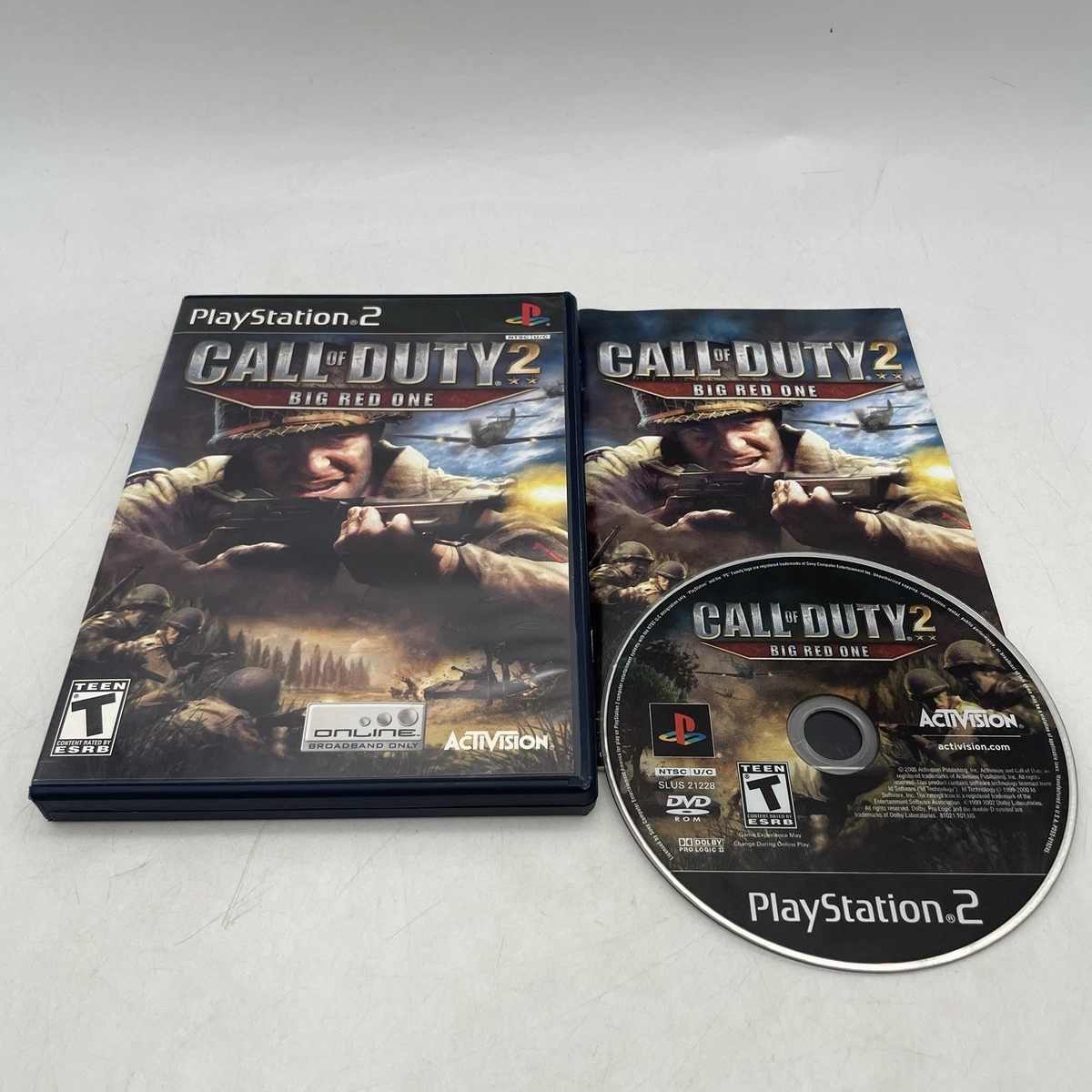 Call Of Duty 2 Big Red One Collectors Edition Ps2 (silent) | Meses sin interés