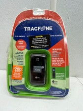 LG 420G  TracFone  Cellular Flip Phone Camera Bluetooth Sealed New In Box