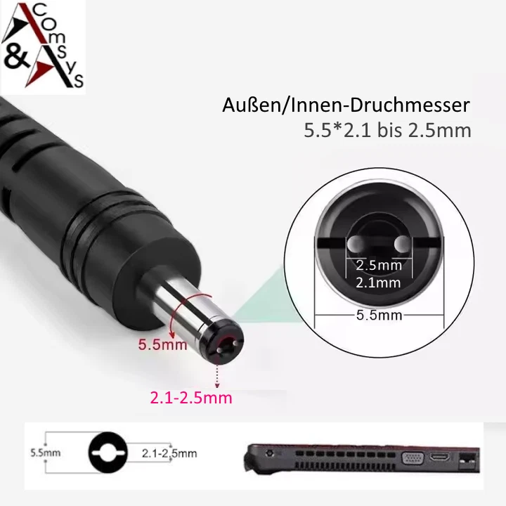 Netzteil für Monitor iMAX B6 B5 LCD TFT Bildschirm NW212 12V 5A 12 Volt 60W - Bild 2 von 4