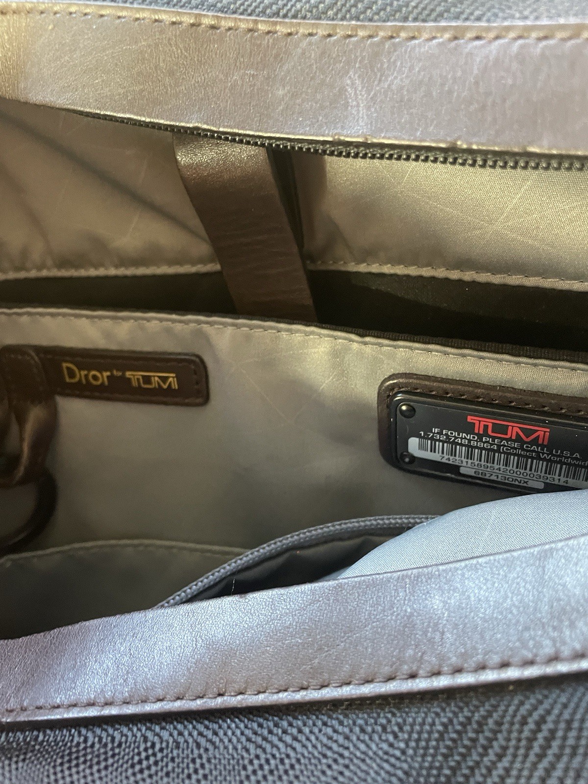 TUMI DROR BACKPACK BRIEFCASE COMPUTER BAG 14” X 1… - image 12