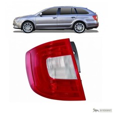 Rückleuchte Heckleuchte links P21W RY10W außen für Skoda Superb II Kombi 3T5