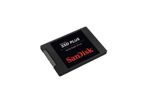 Sandisk SSD PLUS, 2TB SATA III Festplatte 545MB/s 515MB/s, 2,5 Zoll, intern