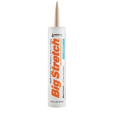 Sashco Big Stretch 10.5 Oz. Acrylic Elastomeric Caulk, Almond 10002 Sashco Big