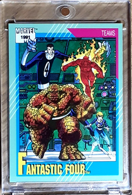 1991 MARVEL CARD 150 FANTASTIC FOUR.