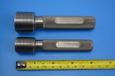 BSP Steel Thread Gauges BSP 5/8" 0625" and 7/8" 0.875" 14 tpi. Ex Rolls Royce.