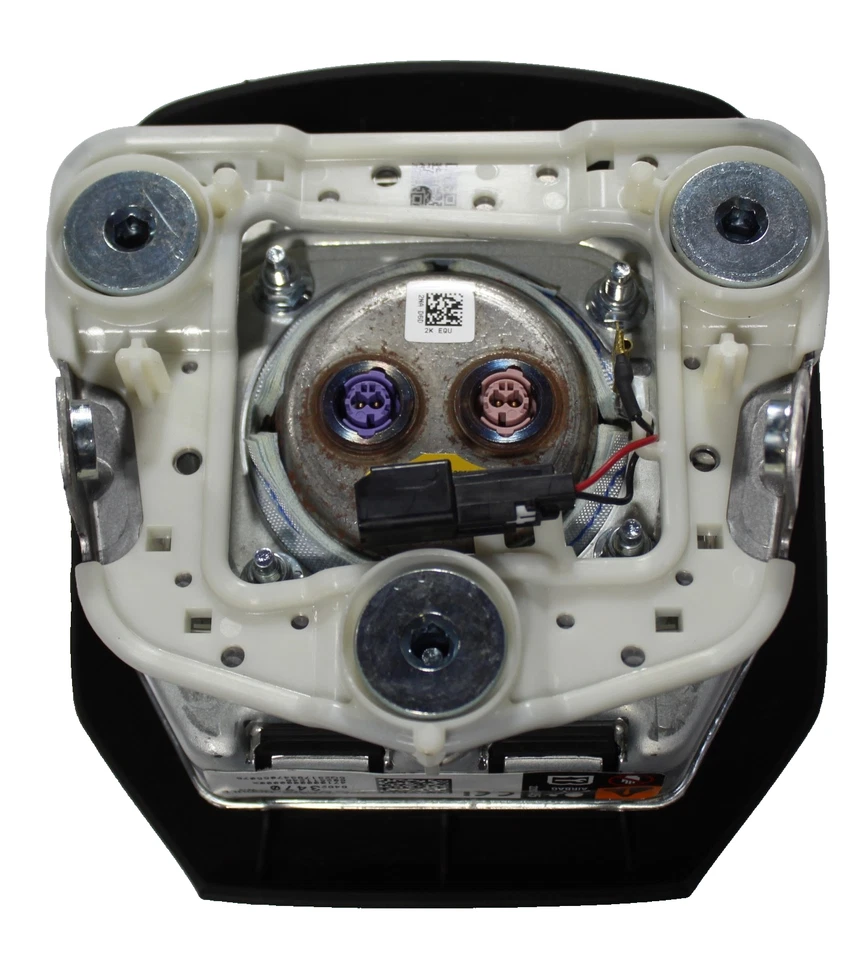 2020-2025 GMC SIERRA DENALI 1500 / 2500 3500 WHEEL AIRBAG COLOR "BLACK" - Image 2 of 3