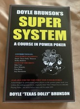 Doyle Brunson's Super System by Doyle Brunson 2002, Trade Paperback