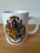NOS Harry Potter Hogwarts Paladone Wizarding World Mug Ceramic House Crests
