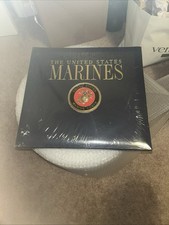 K  Company Genuine Bonded Leather Scrapbook 12 x 12 U.S. Marines