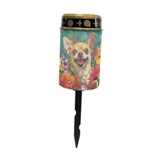 Personalized Solar Outdoor Lights for Dog Pet Memorial Solar Lights Chihuahua