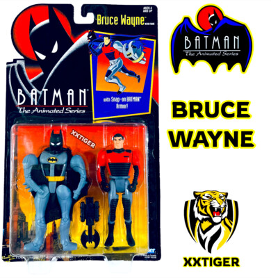  BATMAN ANIMATED Series BRUCE WAYNE Kenner 1993 NEU  HOCHWERTIG Kampfgürtel