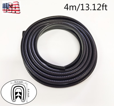 4M Car Door Anti Collision Strip Trim Edge Scratch Protector Strip Sealing Guard